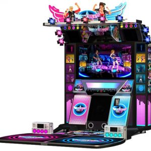 LUXURY DANCE CENTRAL COIN OPERATED DANCE ARCADE GAME MACHINE