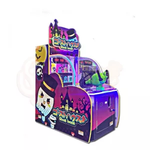 GHOST THEME KID BALL SHOOTING REDEMPTION GAME MACHINE COIN OPERATED