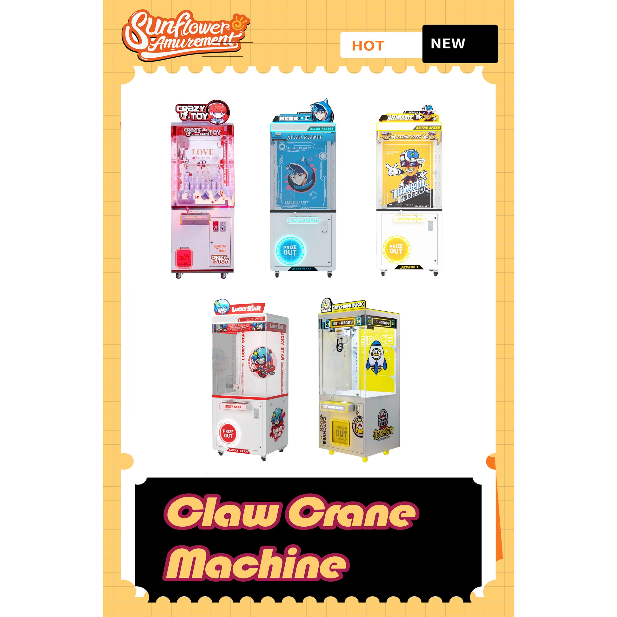 You are currently viewing <strong>Toy Claw Machine——Attractive machine in the mall.</strong>